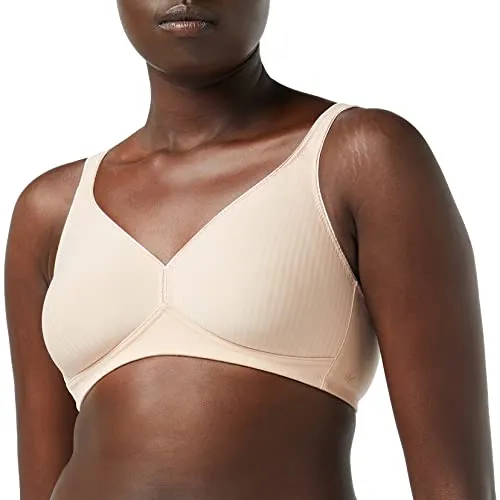 Triumph Damen BH Modern Soft + Cotton N, Beige - Bequemer Bügelloser BH - Funktionsunterwäsche mit Elasthan für optimale Bewegungsfreiheit und Formstabilität, breitere Träger für zusätzlichen Komfort.