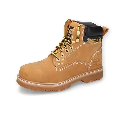 Dockers by Gerli Herren Combat Boots - Wanderschuhe, wasserabweisend und robust, ideal für Outdoor-Aktivitäten und Abenteuer in golden tan.