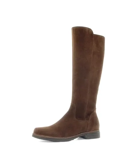 Gabor Damen Chelsea Boots - Flache Stiefeletten mit Best Fitting - Wanderschuhe: Bequeme Chelsea Boots mit flachem Absatz und Reißverschluss, ideal für den Alltag. Hochwertiges Lack-Obermaterial und angenehmes Innenmaterial sorgen für besten Tragekomfort.