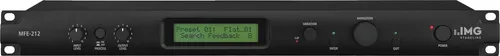 MFE-212 Stereo-DSP-Feedback-Controller - Frequenzweichen mit präziser Steuerung für optimale Klangqualität und reduzierte Rückkopplungen in professionellen Audioanwendungen.