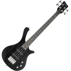 Rocktile TB-4 MBK Traveler E-Bass - Kompakter 4-saitiger E-Bass im Reiseformat mit Erle-Body und Ahorn-Hals, ideal für unterwegs und Kinder. Leicht und handlich, perfekt für Musiker auf Tour.