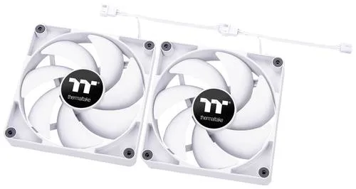 Thermaltake CL-F152-PL14WT-A PC-Gehäuse-Lüfter 140mm - Gehäuselüfter mit optimiertem Luftstrom und bis zu 1500 RPM für effiziente Kühlung, ideal für Gaming-PCs und leistungsstarke Systeme.