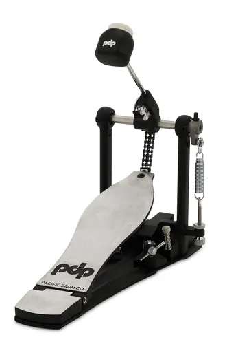 PDP 800 Single Pedal PDSP810 - Bassdrum Fußmaschine mit präziser Steuerung, ideal für Drummer, die Wert auf Qualität und Performance legen.