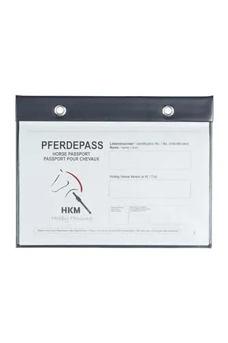 HKM Kinder Hobby Horsing Pferdepass, Dunkelblau, One Size