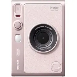 Fujifilm Instax Mini EVO Gentle Rose - Typ C Sofortbildkamera - Sofortbildkamera im eleganten Gentle Rose Design, bietet kreative Fotofunktionen und sofortige Ausdrucke für unvergessliche Momente.
