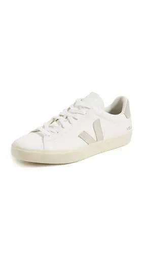 VEJA Herren Freizeitschuhe CAMPO CHROMEFREE LEATHER - Sneaker aus umweltfreundlichem Chromefree-Leder und Wildleder, mit Sohle aus Wildgummi für höchsten Tragekomfort und Stilbewusstsein.