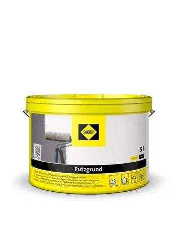 Sakret Putzgrund 5 l - Hochwertige Grundierung für Naturstein - Naturstein-Imprägnierung, sorgt für optimale Haftung und schützt vor Feuchtigkeit und Schmutz.