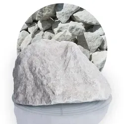 Marmor Gabionensteine weiß 90-200 mm - 25 kg Sack - Gabionen, edle weiße Marmorsteine für Gartenprojekte. Witterungsbeständig und frostsicher, ideal für Sichtschutz und kreative Deko.