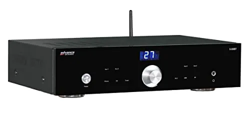 Advance Acoustic Verstärker X-I50BT RMS50 W - Hifi-Verstärker mit 2 x 50W RMS Ausgangsleistung, integriertem Bluetooth und hochqualitativem Wolfson WM8740 DAC für erstklassigen Klang.