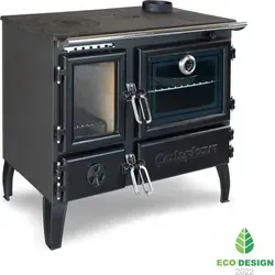 EEK A - Premium-Holzherd Modell 214 mit 6,42kW - Viel Gusseisen!
