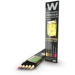 AK Watercolor Pencil Set Chipping and Aging Set
