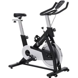 JASPORT Speedbike S1 - Indoor Cycling mit App & Video-Training - Das JASPORT Speedbike S1 bietet ein leises Fahrerlebnis mit 13-kg-Schwungrad und ist kompatibel mit Kinomap & Zwift. Ideal für intensives Training bis 125 kg, höhenverstellbar und kompakt.
