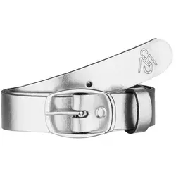 Merry Style Ledergürtel Damen Gürtel Ledergürtel 3 cm Breit D41 (1-St) silberfarben 95 cm
