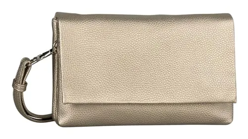 Abendtasche "Salara" - Rosa Clutch mit 2 Kammern - Strandaccessoires: Schlichte Clutch im Zweikammersystem, vielseitig tragbar mit abnehmbaren Schulterriemen. Perfekt für jeden Anlass!