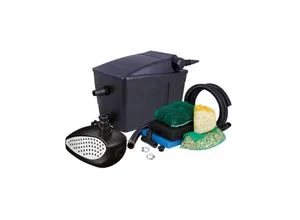 Ubbink Teichfilter Filtramax 9000 PlusSet - Teichfilter für Teiche bis 9.000 l, ausgestattet mit integriertem UVC-Klärer für klares Wasser und optimale Filterung.
