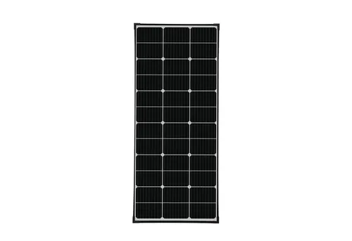 enjoy solar® Solarpanel 130W monokristallin mit schwarzem Rahmen - Mobile Solaranlagen mit hochwertigen PERC-Zellen für bis zu 22,9% Wirkungsgrad und integrierter Bypass-Diode – ideal für Wohnmobile und Off-Grid-Systeme.
