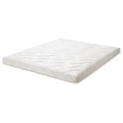 Letti Moderni Topper 180x200 cm – Ergonomischer Naturlatex für besten Schlafkomfort - Der 180x200 cm große Naturlatex Topper bietet punktelastische Unterstützung und passt sich optimal an Ihren Körper an. Der atmungsaktive Bezug ist abnehmbar und waschbar, ideal für erholsamen Schlaf.