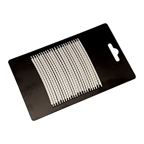 Musiclily Pro 2,7mm Gitarren Bunddraht 24 Stück Jumbo Guitar Fret Wire Edelstahl Bunddraht Set für USA LP Epiphone Style E-Gitarre Bass