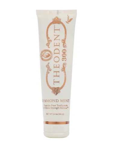 Theodent 300 Diamond Mint Zahnpasta – Whitening & klinische Stärke - Zahnpflegeartikel mit fluoridfreier Whitening-Zahnpasta, die Zahnschmelz stärkt und empfindliche Zähne schont. 100 % vegan und tierversuchsfrei für bewusste Pflege.