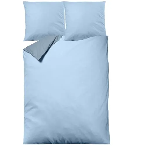 sleepling Satin Wendebettbezug – Glänzend & Stilvoll - Hochwertiger Wendebettbezug aus 100% Baumwolle im edlen Satin-Look. Für ein angenehmes Schlafklima und pflegeleicht. Ideal für warme Nächte und ganzjährig nutzbar.