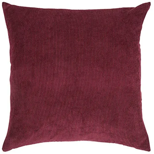 Pad Dekokissen "CASUAL", bordeaux, 60x60 cm - Moderner Kissenbezug in feinem Cord-Design, ideal für eine gemütliche Atmosphäre. Das weiche Material bietet hohen Komfort und ist in vielen Farben erhältlich. Pflegeleicht und maschinenwaschbar.