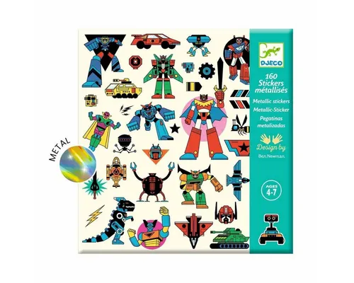 DJECO Sticker 160 DJECO Sticker für Kinder ab 4 Jahren mit tollen Motiven