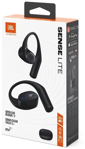 Sense Lite In-Ear Bluetooth Kopfhörer - kabellos mit 8 h Laufzeit - Kopfhörer mit Bluetooth 5.4, Open-Ear Design und IP54 Schutz, ideal für aktiven Lifestyle und Musikgenuss unterwegs.