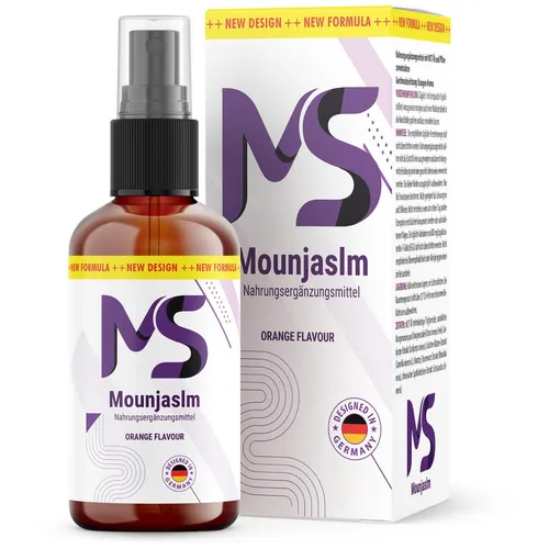 Mounjaslm Spray 30 ml – Erfrischendes Orangen-Aroma - Belebendes Spray für ein angenehmes Mundgefühl. Ideal für Alltag und Sport, vegan sowie gluten- und laktosefrei. Praktische Anwendung mit Sprühkopf – perfekt für unterwegs!