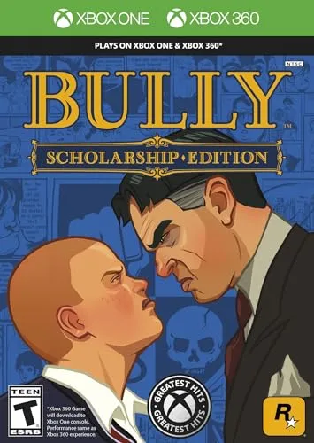 Bully: Scholarship Edition - Xbox 360, Brandneu und unbenutzt - Spiele von Rockstar Games, erlebe das aufregende Leben eines Schülers in einem offenen Schulumfeld.