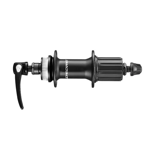Shimano DEORE FH-M5100 Hinterradnabe - Freilauf für 8/9/10/11-Gang, mit Center Lock für optimale Bremsleistung und hohe Zuverlässigkeit im Gelände.