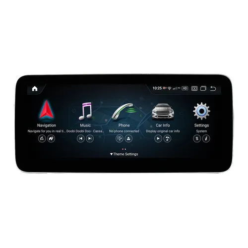 10" Android GPS Navigation für Mercedes A207 C207 W207 mit Carplay - Einbau-Navigationsgerät mit Android 13, integriertem CarPlay und 4G LTE für schnelles Streaming - perfekt für Multimedia-Liebhaber und einfach zu installieren.