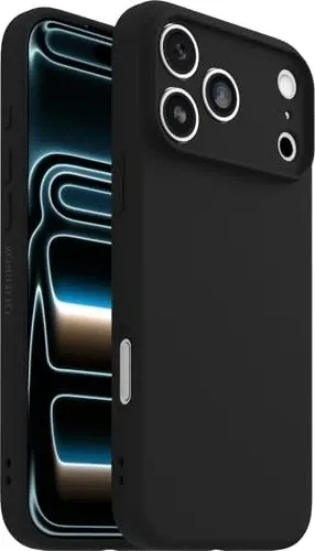 OtterBox Figura für Apple iPhone 17 Pro Max - Schwarz (77-000644) - Schützende Mobiltelefontasche für das iPhone 17 Pro Max, bietet robusten Schutz und elegantes Design für den täglichen Gebrauch.