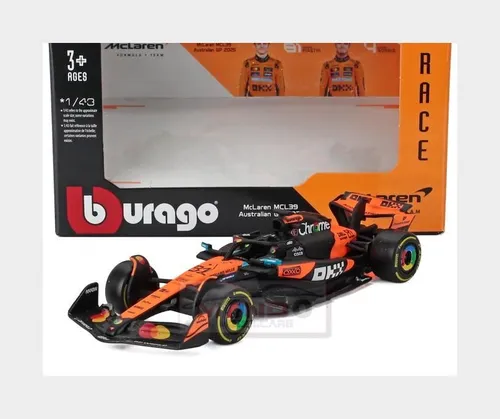 1:43 BURAGO Mclaren F1 Mcl39 #81 Season Gp 2025 Oscar Piastri BU38248-P Modellba