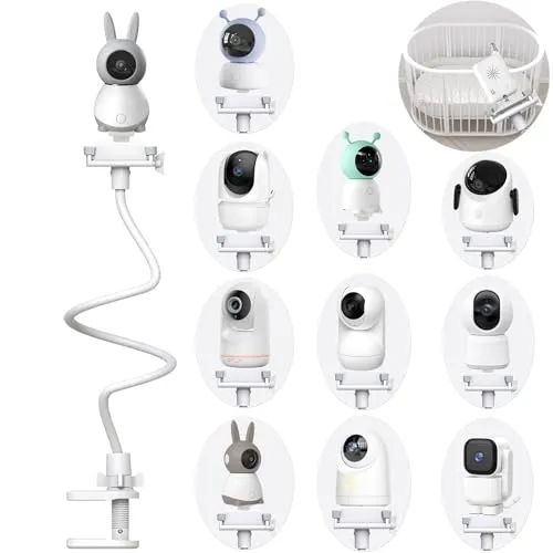 Derebir Babyphone Kamera Halterung Baby Kamera Halterung Kompatibel mit für BOIFUN/DEATTI/ieGeek/jeeber-VB805PRO/GHB/LAXIHUB-P2T /P2F Babyphone Halter Kompatibel für die meisten Kameras