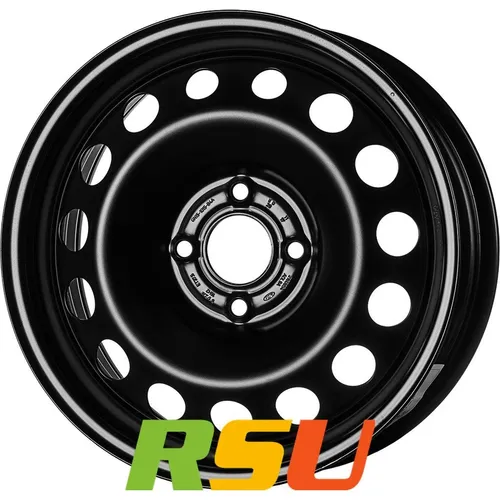 MWD 16205 6x16" Stahlfelgen ET37 - Felgen aus robustem Stahl, ideal für verschiedene Fahrzeuge mit einer maximalen Traglast von 468 kg. Perfekt für eine zuverlässige Fahrzeugausstattung.