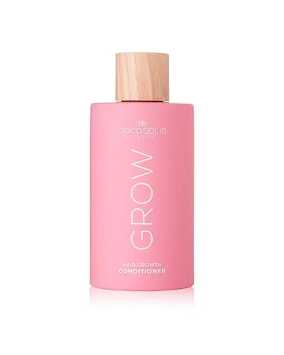 COCOSOLIS GROW Hair Growth Conditioner 200 ml - Haarspülung zur Förderung des Haarwachstums, angereichert mit Bio-Ölen für gesünderes, glänzendes Haar. Ideal für schwaches Haar und Haarausfall.
