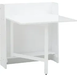 Klapptisch Froya in Weiß - Multifunktional und Platzsparend - Der Klapptisch „Froya“ kombiniert elegantes Design mit praktischer Funktionalität. Ideal für moderne Küchen bietet er eine pflegeleichte Oberfläche und klappbare Füße für maximale Flexibilität. Perfekt für jeden Anlass!