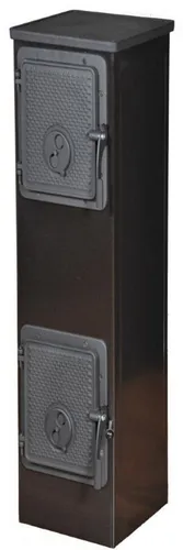 Thorma Dauerbrandofen KERPEN 5kW - Hochwertiger Dauerbrandofen aus Gusseisen und Stahl, ideal für den Innenbereich mit einer Heizleistung von 5 kW und natürlichem Lüftungssystem. Perfekt für gemütliche Wärme in jedem Raum!