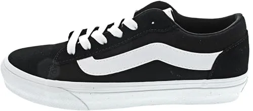 Vans Vero LS Suede/Canvas VN000VA3BA21 (42/black-white) - Klassischer Vans Sneaker aus hochwertigem Veloursleder, mit gepolsterter Innensohle und flexibler Gummisohle für optimalen Komfort und sicheren Halt. Ideal für sportlich-urbane Looks, vielseitig kombinierbar.