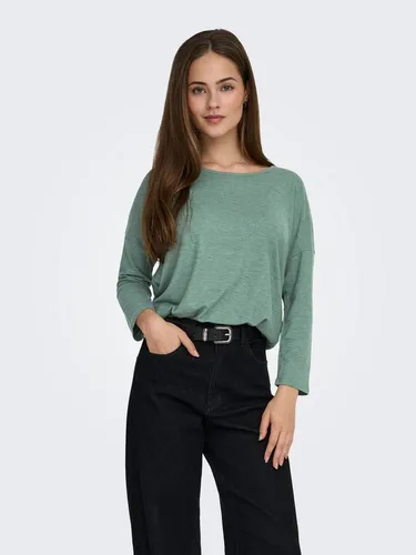 ONLY 3/4-Arm-Shirt ONLGLAMOUR 3/4 TOP JRS NOOS Materialmix, loose fit