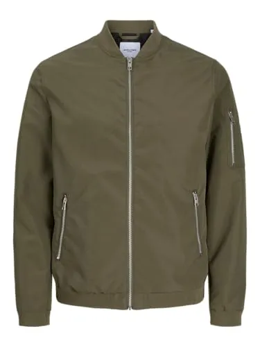 JACK & JONES Male Blousonjacke Regular Fit - Stylische Blousonjacke für Herren im Regular Fit. Hergestellt aus hochwertigem Polyester, ideal für den Alltag und vielseitig kombinierbar.