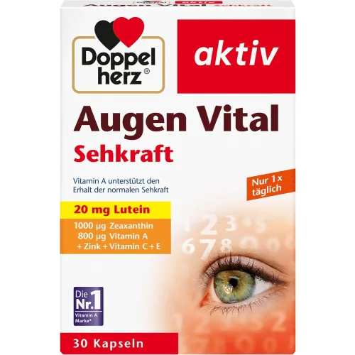 Doppelherz Eye Vitality Kapseln zur Förderung der Augengesundheit 30 KAP