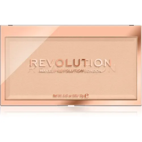 Makeup Revolution Matte Base Puder Farbton P3 12 g