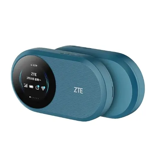ZTE U10S Pro 4G Mobile WiFi6 Hotspot - Router mit blitzschnellem WiFi 6, ideal für mobiles Arbeiten und Streaming mit hoher Geschwindigkeit.
