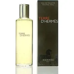 Hermes Terre D'Hermes - Refill Eau de Toilette für Herren 125 ml - Herrendüfte, nachfüllbare 125 ml Flasche mit einem einzigartigen Mix aus Holzaromen und erdigen Noten, ideal für den modernen Mann, der Eindruck hinterlassen möchte.