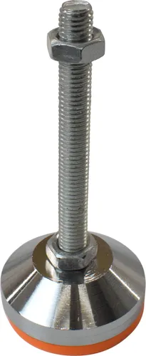Maschinenfuß Stahl Ø60x136mm M12