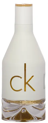 Calvin Klein CK IN2U For Her Eau de Toilette 150 ml - Damenduft mit orientalisch-blumiger Note, ideal für junge, urbane Frauen, die unkomplizierte Verbindungen schätzen. Erleben Sie den verführerischen Mix aus Bergamotte, Orchidee und Vanille!