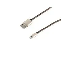 ShiverPeaks BS14-50078 - 0,9 m - Lightning - USB A - Männlich - Männlich - Braun