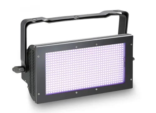 Cameo Thunder Wash 600 UV - LED UV-Washlight mit 130 W Leistung und 648 RGBW SMD-LEDs, ideal für beeindruckende Lichteffekte auf Bühnen und Events, mit langer Lebensdauer von ca. 25.000 Stunden.
