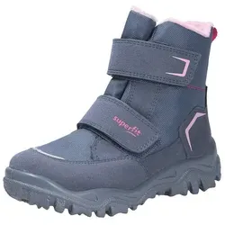 Superfit Husky Sympatex 1-006081 Mode-Stiefel, BLAU/ROSA 8010, 39 EU - Stiefel für Mädchen, wasserdicht und atmungsaktiv durch Sympatex-Membran, ideal für kalte Tage mit kuscheligem Warmfutter und herausnehmbarer Einlegesohle.